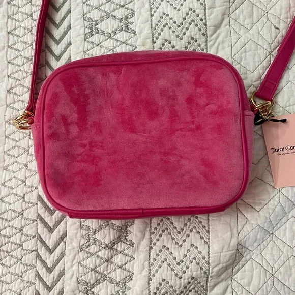 NWT Juicy Couture Pink Crossbody Bag - Picture 2 of 12